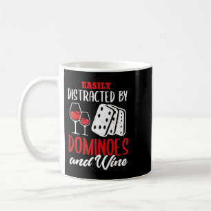 Dominoes Shirt Funny Wine Lover Game Dominoes Play Coffee Mug