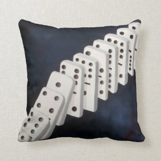 Dominoes Throw Pillow