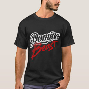 Dominoes Tiles Gifts Best Domino Player Funny Tile T-Shirt
