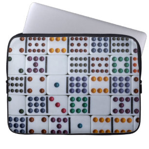 Dominos Numbers Game Laptop Sleeve
