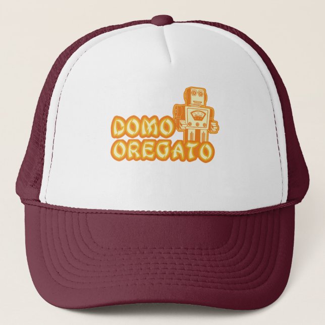 domo_oregato trucker hat (Front)