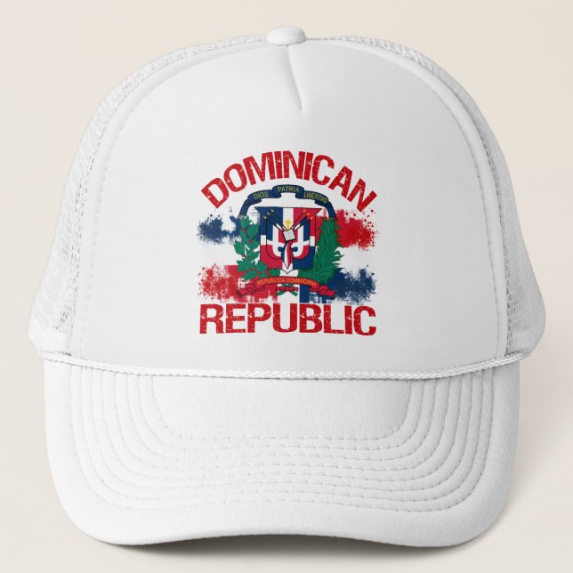 Domonican Republic Trucker Hat (Front)