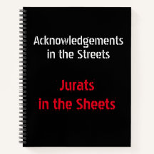 DomTopNotary Acknowledgements & Jurats Notebook.