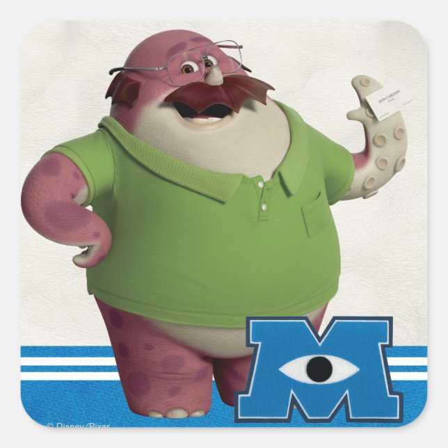 Don Carlton 3 Square Sticker (Front)