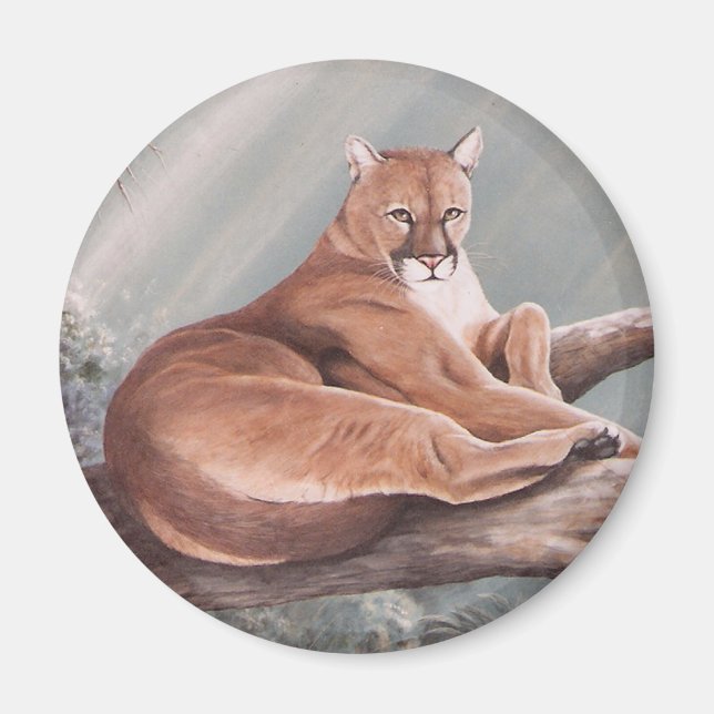 Don Corle-cougar Magnet (Front)