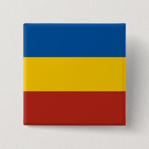 Don Cossacks, Russia 2 Inch Square Button
