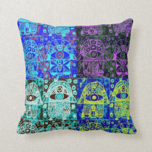 Don de Mitzvah de barre : Coussin de Hamsa