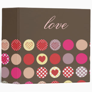 Don de Saint-Valentin, classeurs pois