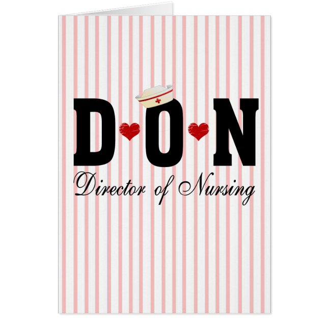 DON Director of Nursing (Front)