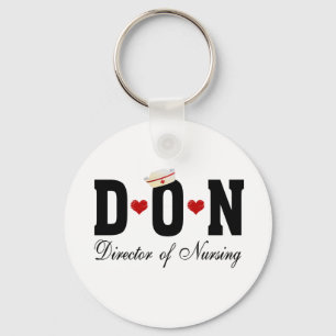 DON Director of Nursing Keychain