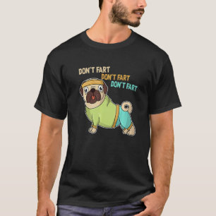 Don Fart Pug Pug Sports T-Shirt