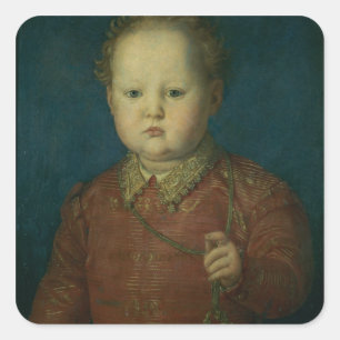 Don Garcia de Medici (?) c.1550 (oil on panel) Square Sticker