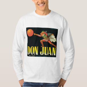 Don Juan Orange Vintage Label T-Shirt