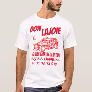 Don LaJoie 2-Sided Tee Danbury Racearena Champion!