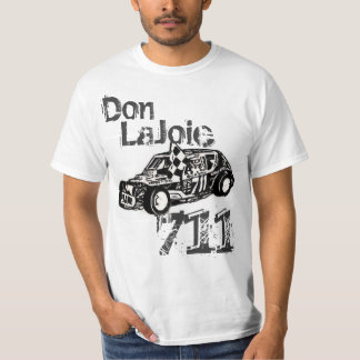 Don Lajoie Danbury Fair Racearena B&W 1-Sided Tee