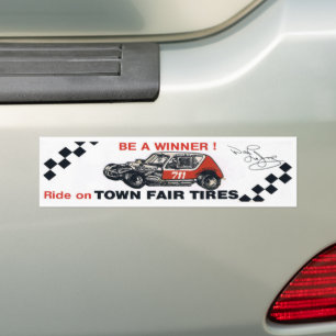 Don Lajoie Town Fair Tire Replica Bumper Sticker!  Sticker