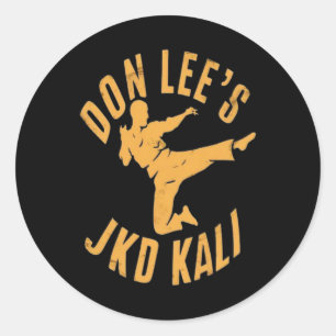 Don Lee Jeet Kune Do Jkd Mixed Martial Arts  Classic Round Sticker