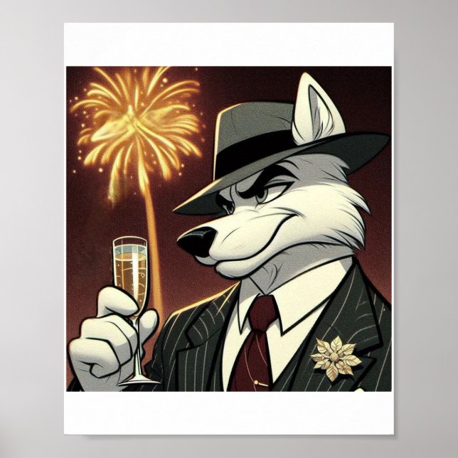 Don Lupo Canino "New Year" Poster (Front)