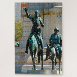 Don Quichotte Madrid. Puzzle