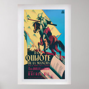 Don Quijote de la Mancha Movie Poster Vintage