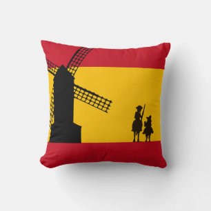 Don Quijote / Don Quixote Throw Pillow