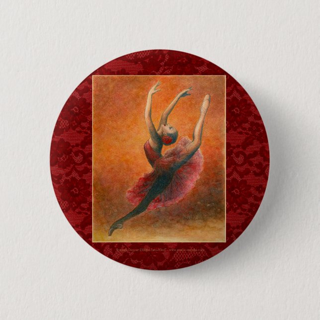 Don Quijote (Kitori) can badge 2 Inch Round Button (Front)