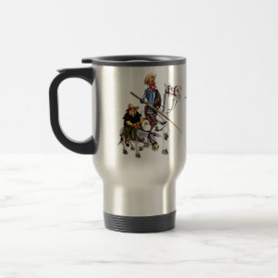 DON QUIJOTE, SANCHO, Taza - Cervantes Mug