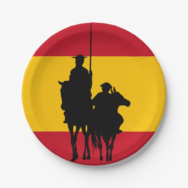 Don Quixote 2 Paper Plate (Front)