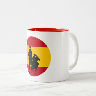 Don Quixote 2 Two-Tone Coffee Mug