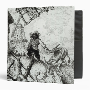 Don Quixote and the Windmills Binder