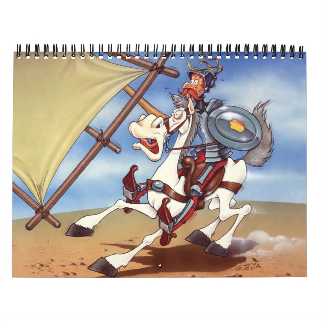 DON QUIXOTE - Animation Backgrounds Calendar (Cover)