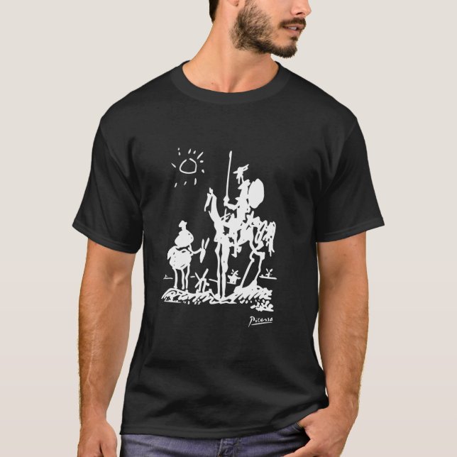 Don Quixote Artwork Long Sleeve T Shirt (Front)
