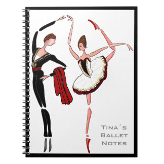 DON QUIXOTE BALLET DANCERS- BALLERINA NOTWBOOK NOTEBOOK
