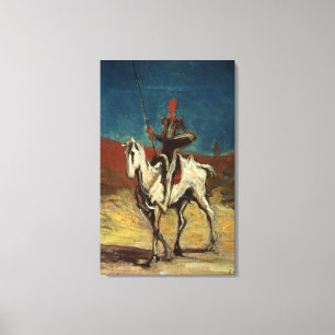 Don Quixote, c.1865-1870 Canvas Print