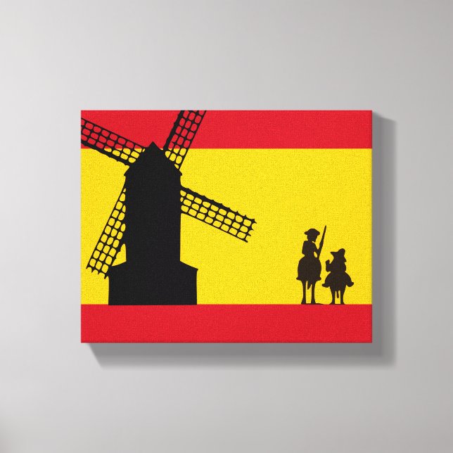 Don Quixote Canvas Print (Front)