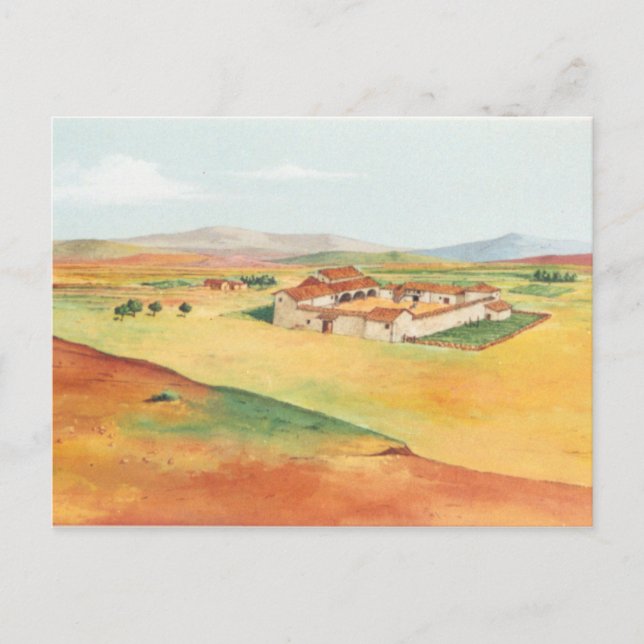 DON QUIXOTE- Cartoon animation Background (1979) Postcard (Front)