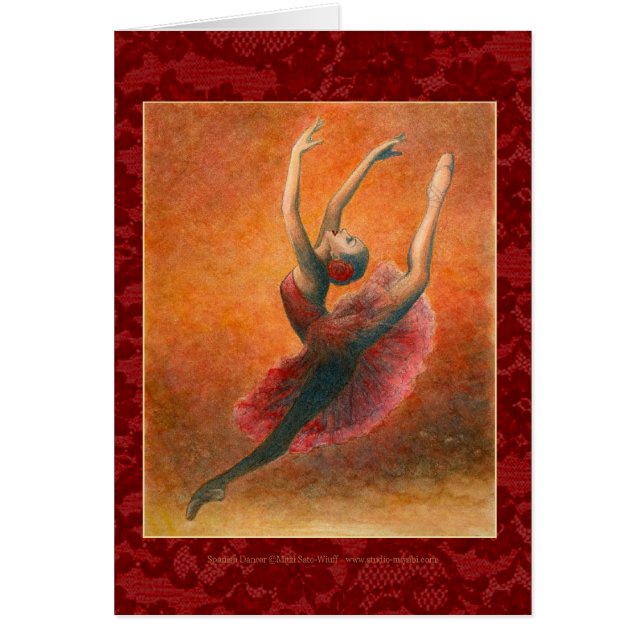 Don Quixote Greeting Card (Front)