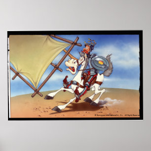 DON QUIXOTE - IVth . Centenary Poster