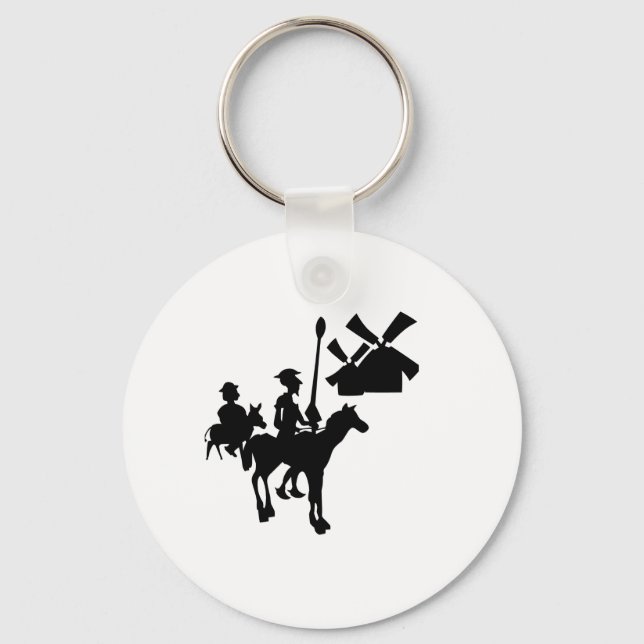 Don Quixote Keychain (Front)