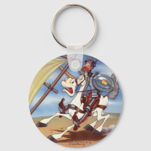 DON QUIXOTE- KEYCHAIN- IVth Centenary llavero Keychain