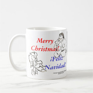 DON QUIXOTE - Navidad / Christmas! Mug Taza