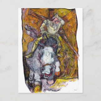 Don Quixote Postcard