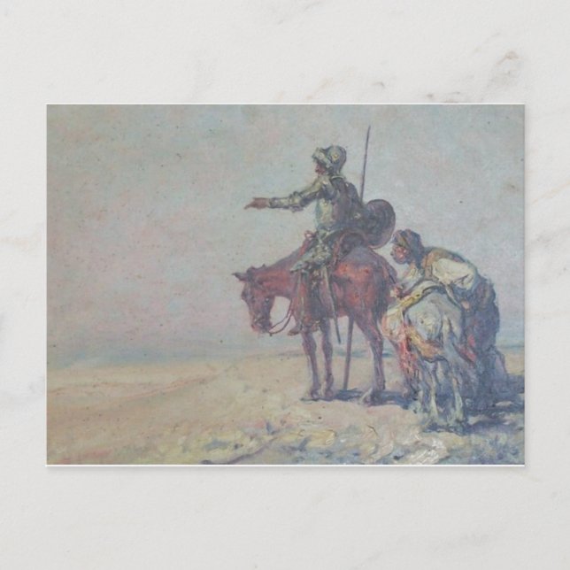 Don Quixote Postcard (Front)