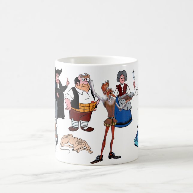 DON QUIXOTE 's FRIENDS- Mug - 400 Years Taza (Center)