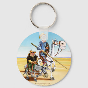 DON QUIXOTE & SANCHO KEYCHAIN- IVth. Centenary Keychain