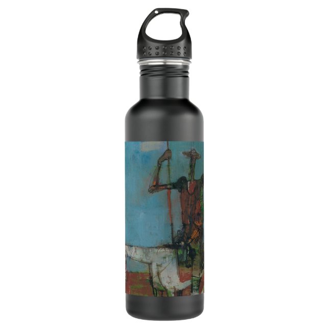 Don Quixote Slow Sancho Stanislav Stanek 710 Ml Water Bottle (Front)