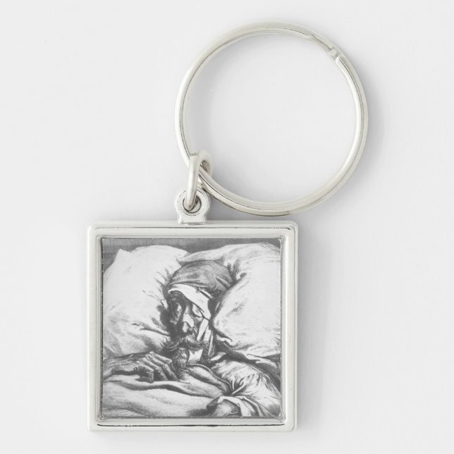 Don Quixote wounded Keychain (Front)