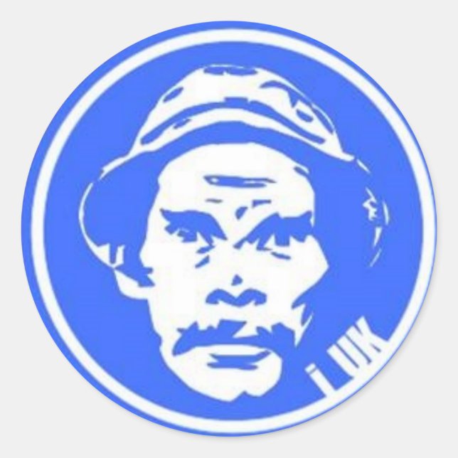 Don ramon classic round sticker (Front)