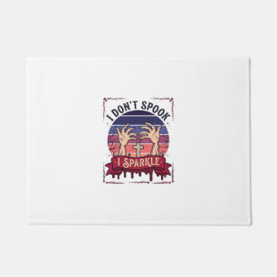 Don Spook Sparkle Zombie Hands Halloween Blood_1 Doormat