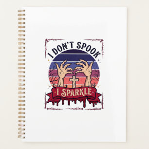 Don Spook Sparkle Zombie Hands Halloween Blood_1 Planner